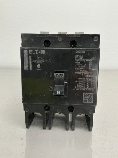 Used GHB3035 3 Pole, 35 Amps, 480 Volts