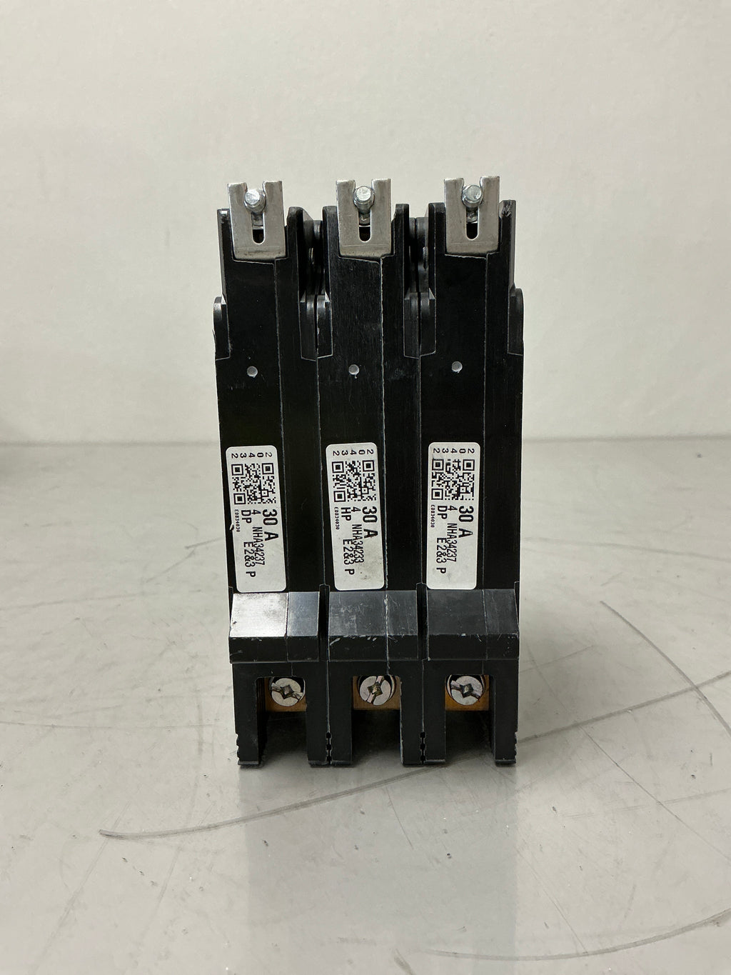 New (Panel take out) Square D EDB34030 3 Pole, 30 Amps, 240 Volts Circuit Breaker