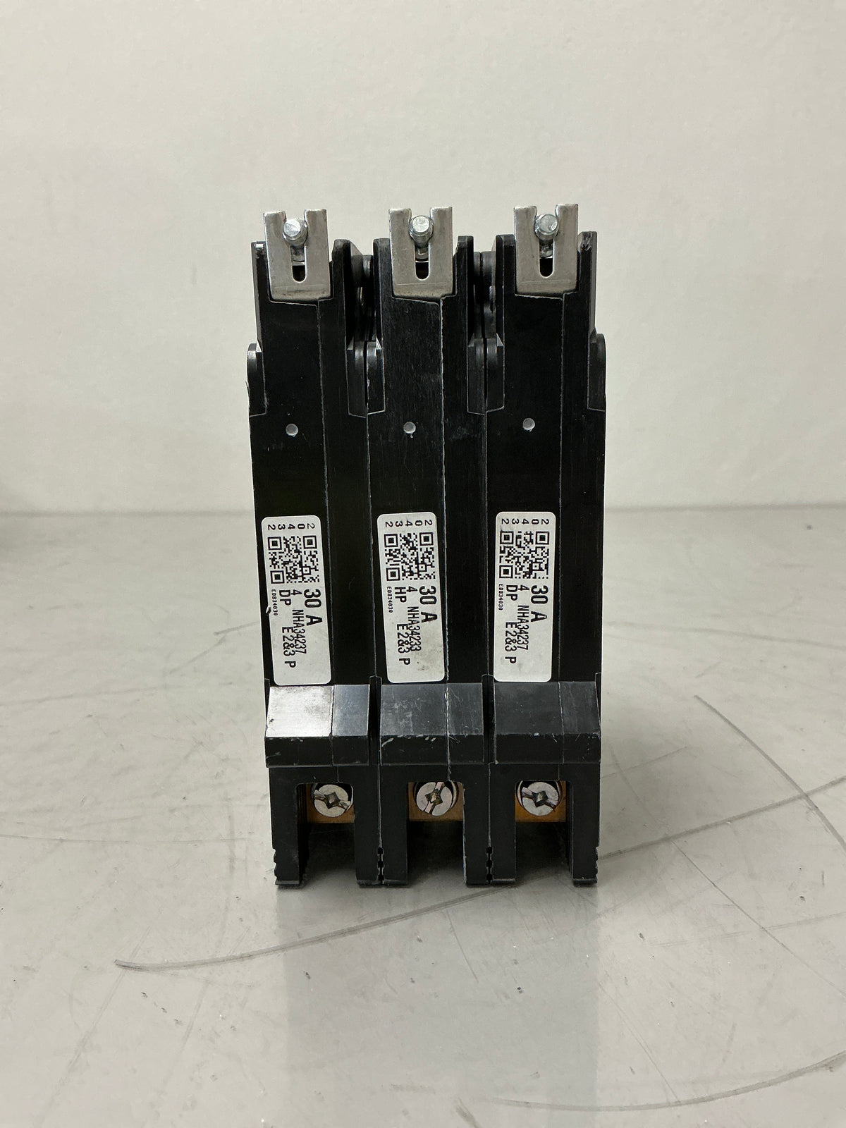 New (Panel take out) Square D EDB34030 3 Pole, 30 Amps, 240 Volts Circuit Breaker