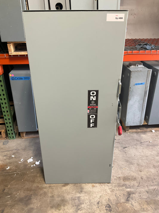 New GE TH3365R Disconnect 400 Amp 600 Volt Fusible Outdoor