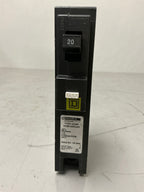 New Square D HOM120PCAFI 1 Pole, 20 Amps, 120 Volts Circuit Breaker