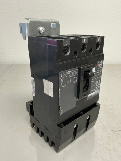 Used Square D QBA32125 3 Pole, 125 Amps, 240 Volts