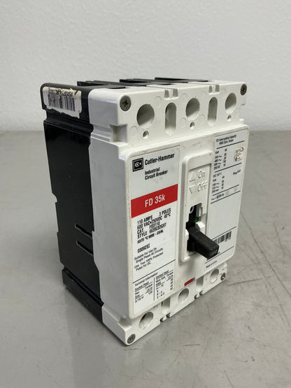 Used FD3110 3 Pole, 110 Amps, 600 Volts