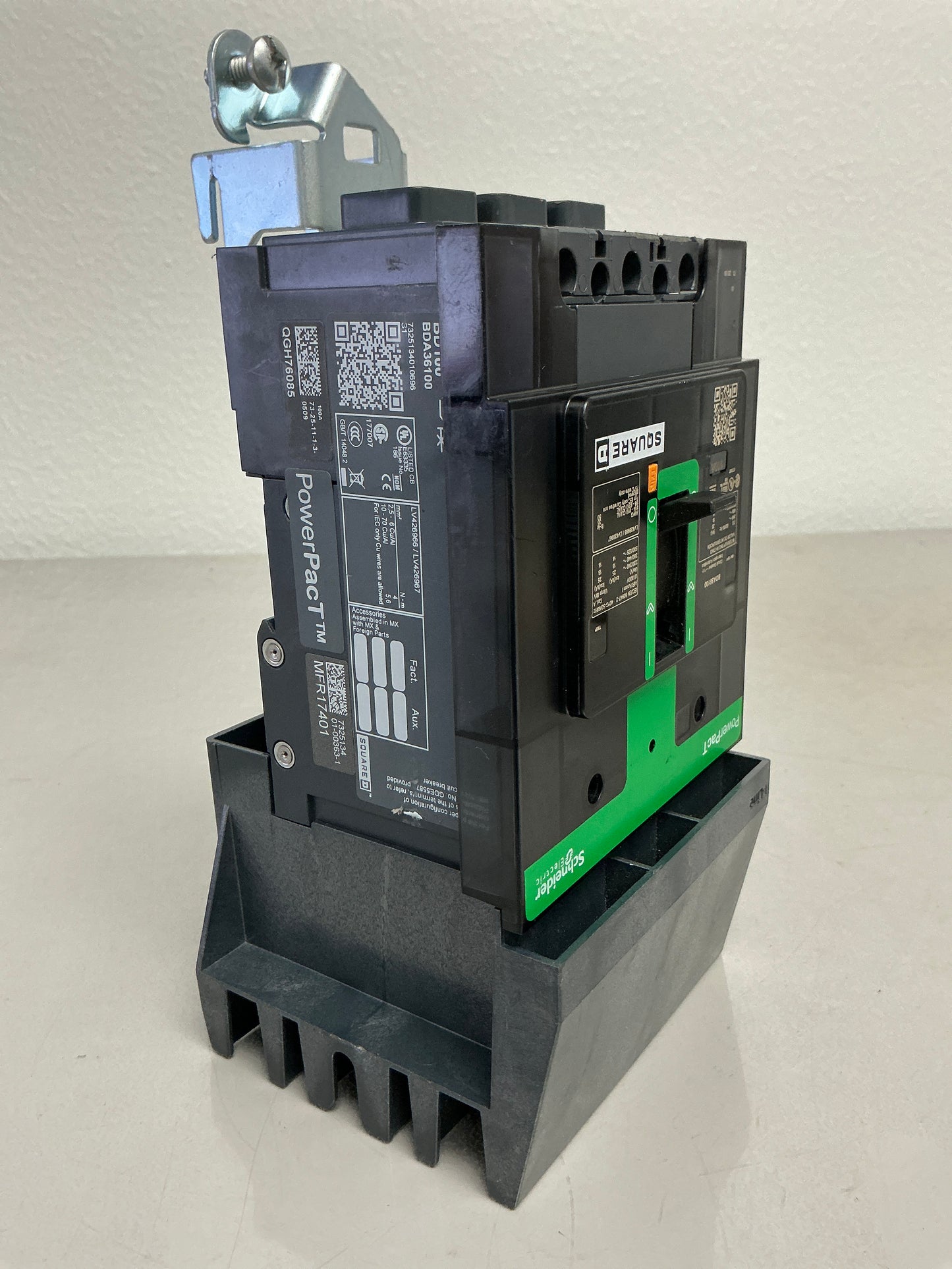 New Square D BDA36100 3 Pole, 100 Amps, 600 Volts