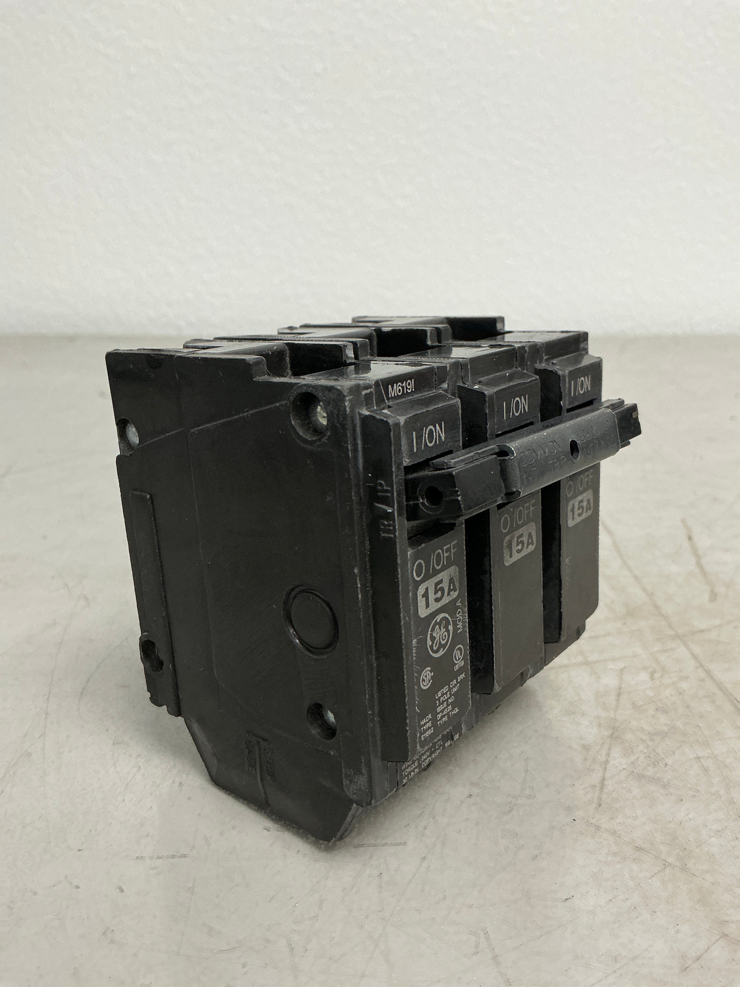 Used THQL32015 3 Pole, 15 Amps, 240 Volts
