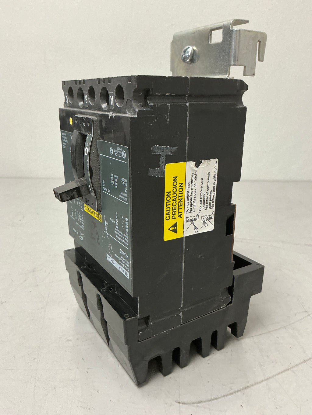 Used Square D FH36045 3 Pole, 45 Amps, 600 Volts Circuit Breaker