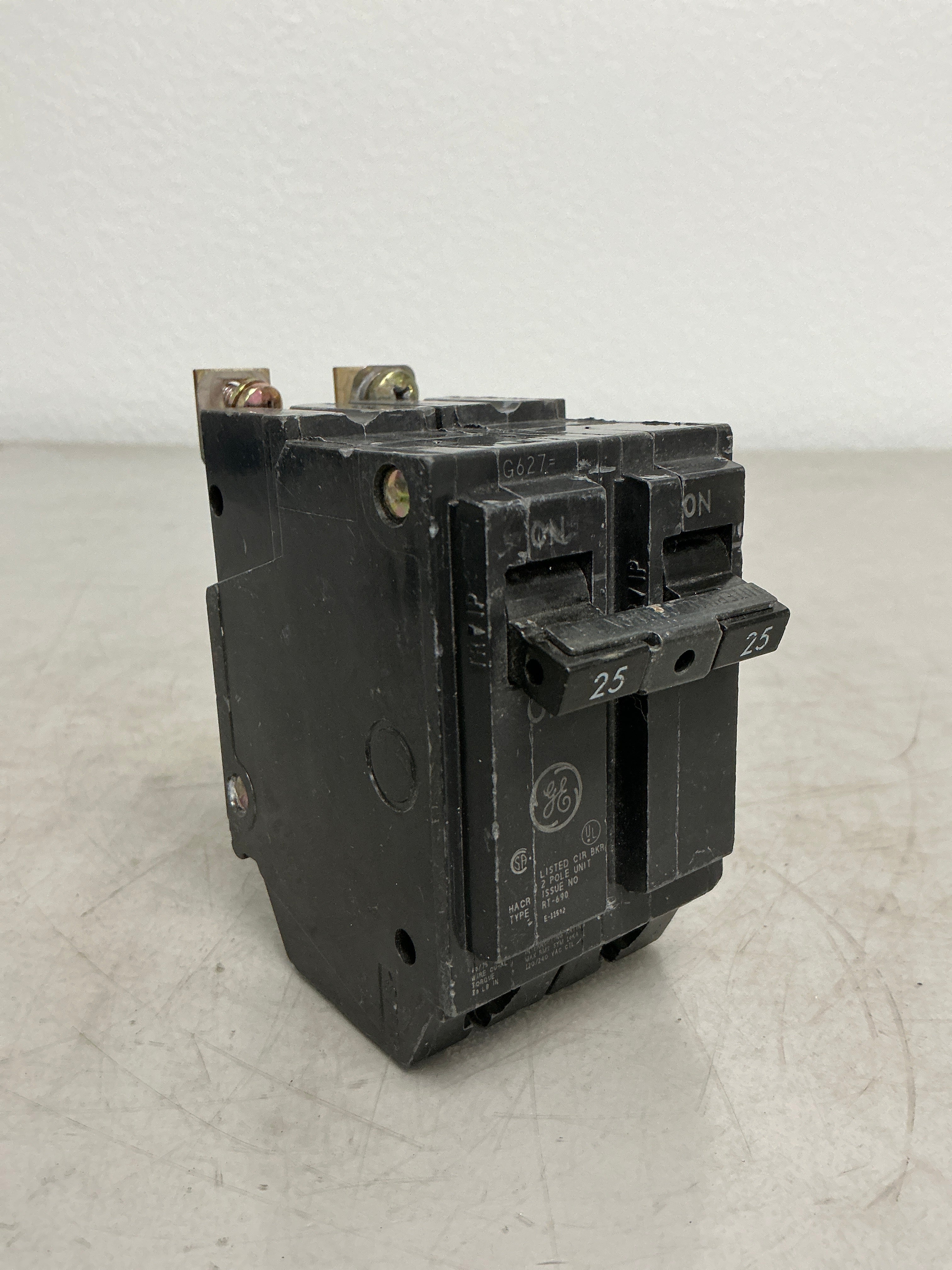 Used THQB2125 2 Pole, 25 Amps, 240 Volts