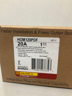 New Square D HOM120PDF 1 Pole, 20 Amps, 120 Volts Circuit Breaker