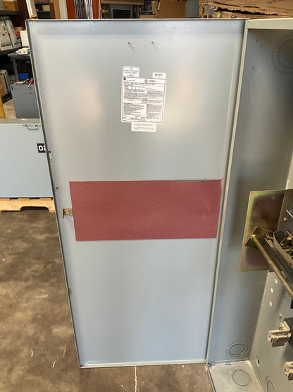Used GE TH3365 Disconnect 400 Amp 600 Volt Fusible Indoor
