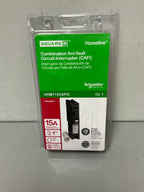 New Square D HOM115CAFIC 1 Pole, 15 Amps, 120 Volts Circuit Breaker
