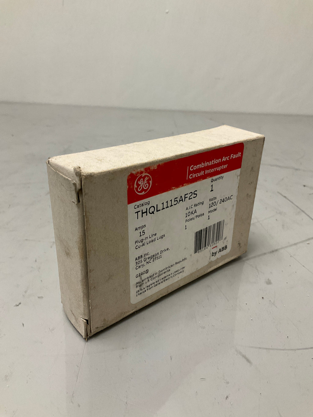 New THQL1115AF2S 1 Pole, 15 Amps, 120 Volts Circuit Breaker
