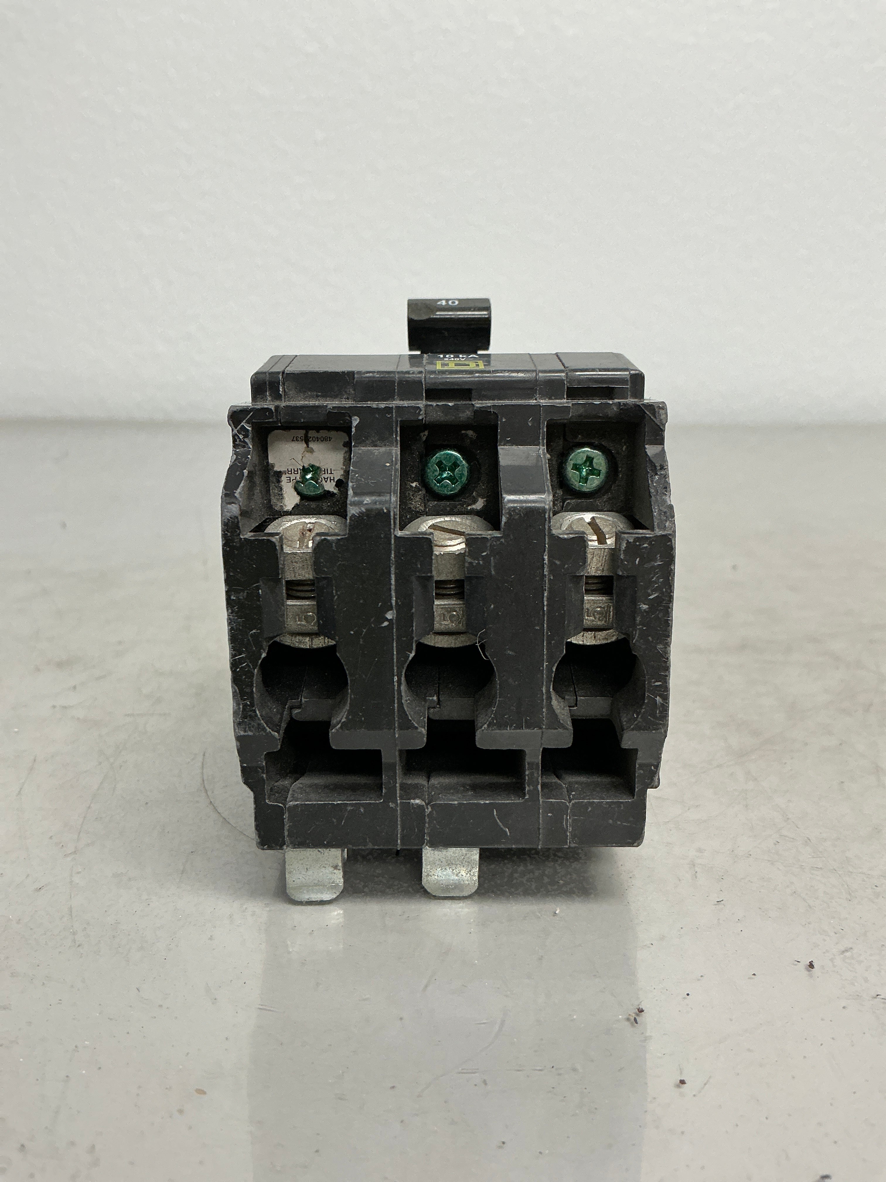 Used Square D QO340 3 Pole, 40 Amps, 240 Volts