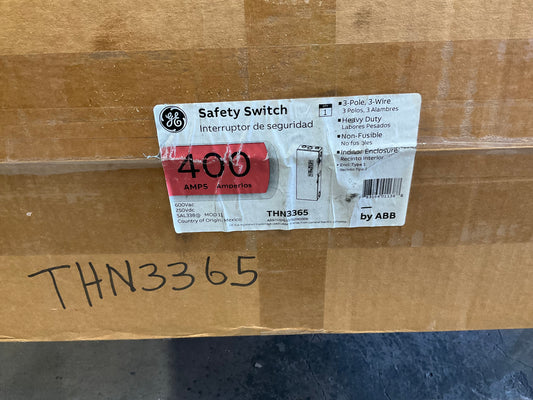 New GE THN3365 Disconnect (Not in Factory Box)