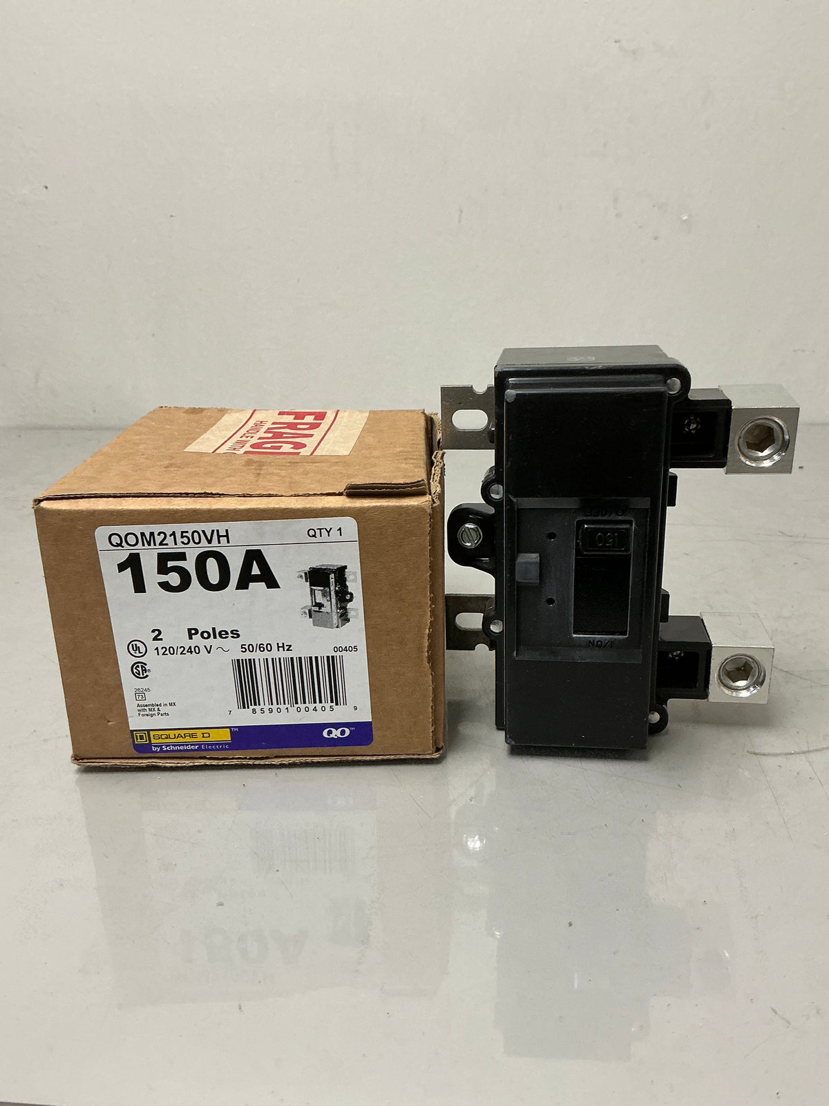 New Square D QOM2150VH 2 Pole, 150 Amps, 240 Volts Circuit Breaker