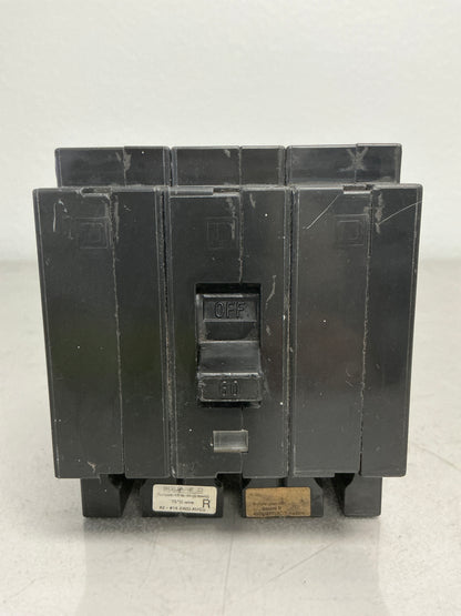 Used Square D EH34060 3 Pole, 60 Amps, 480 Volts