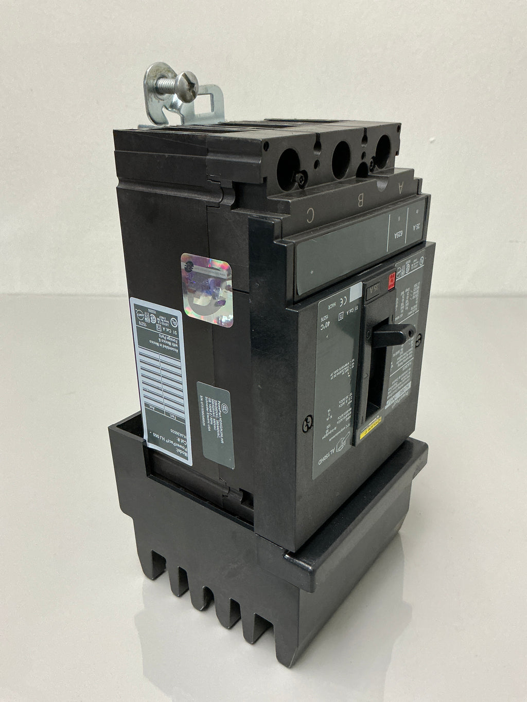 Used Square D HJA36035 3 Pole, 35 Amps, 600 Volts Circuit Breaker