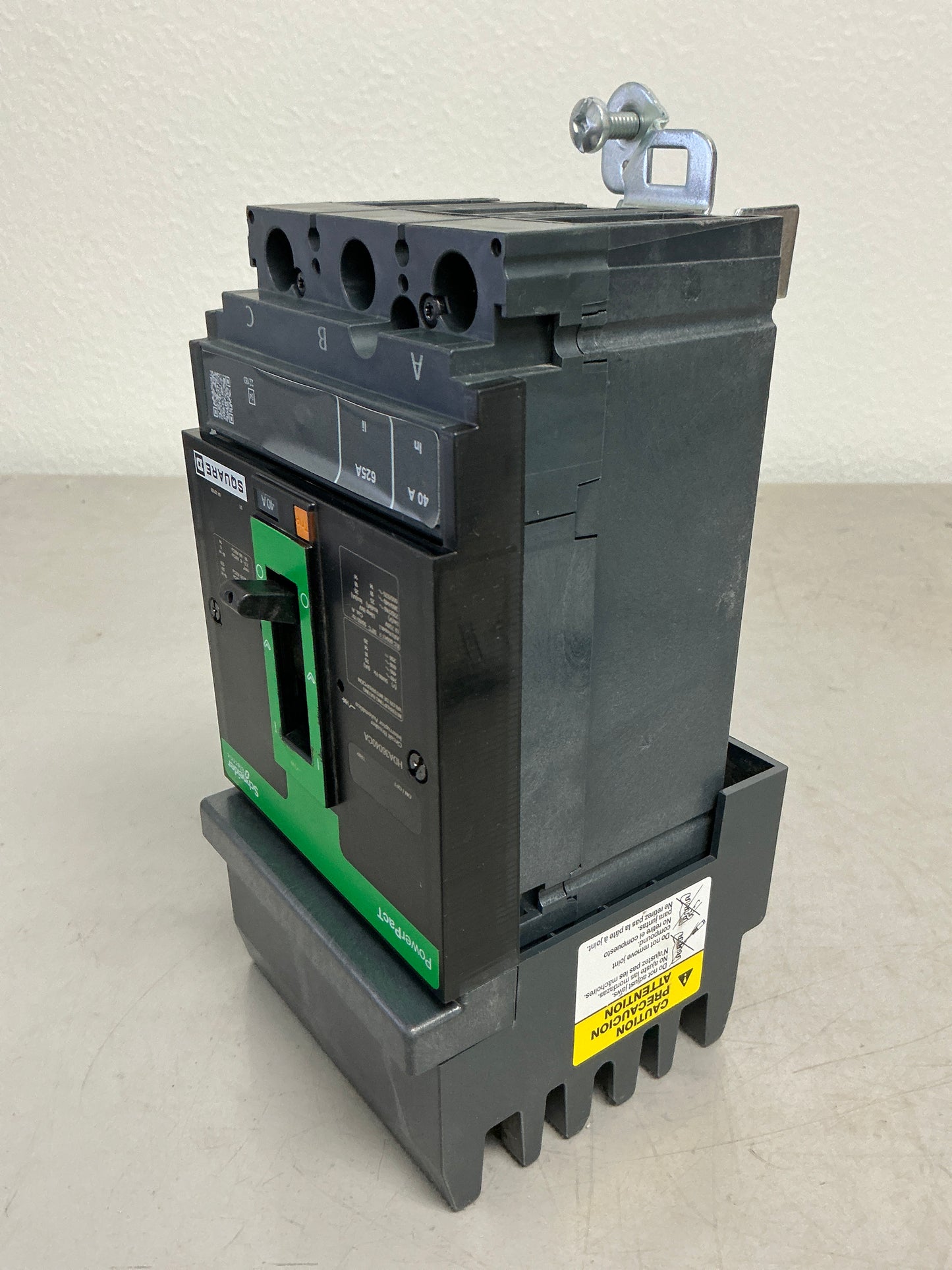 Used Square D HDA36040CA 3 Poles, 40 Amps