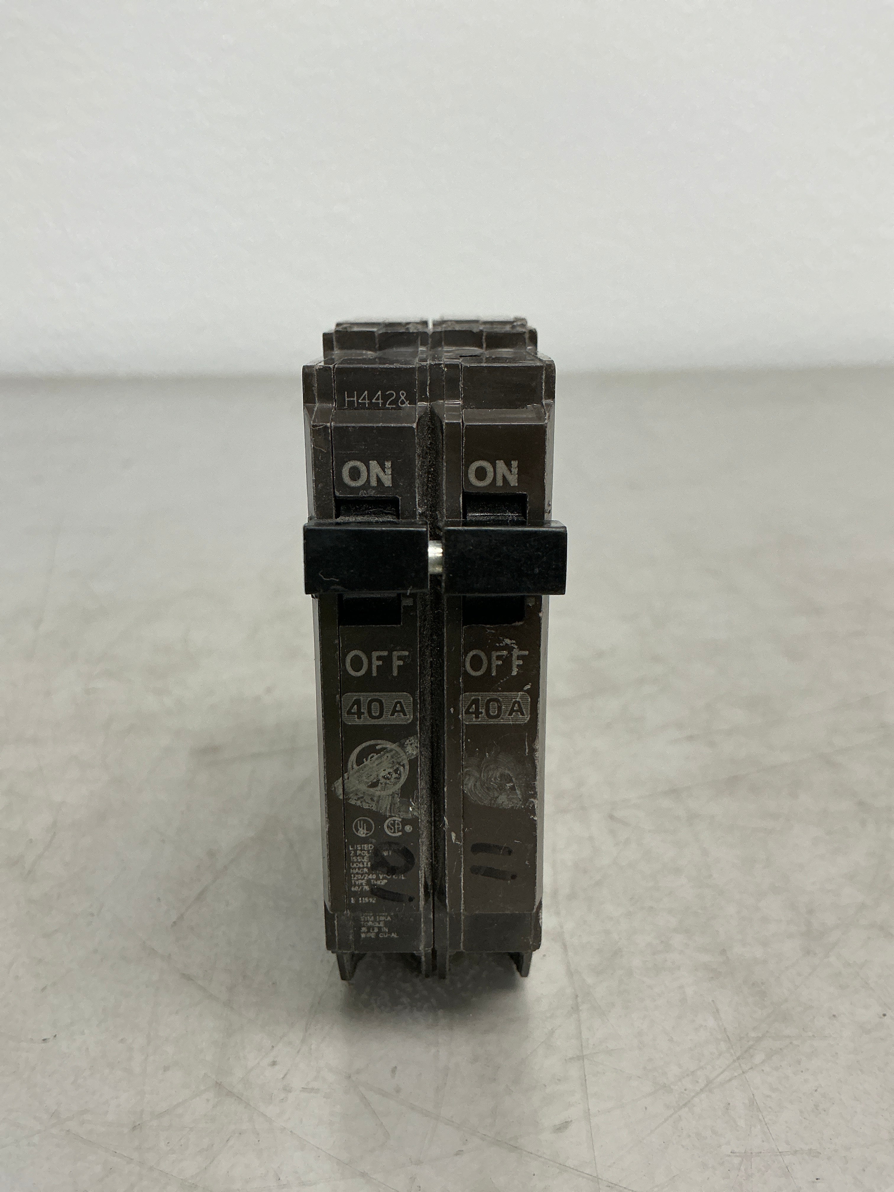 Used THQP240 2 Pole, 40 Amps, 240 Volts