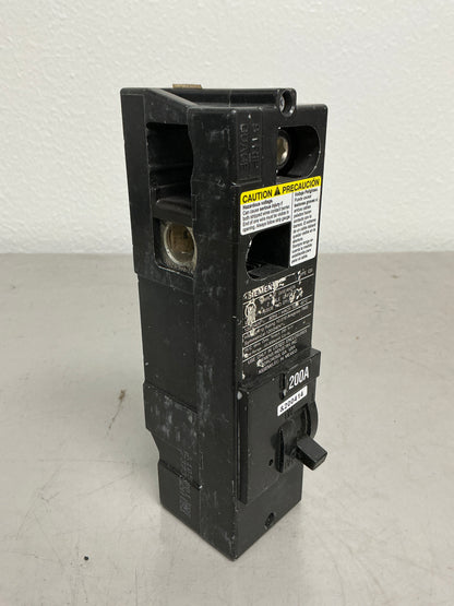 Used Siemens QS2200 200 Amps, 2 Pole Breaker