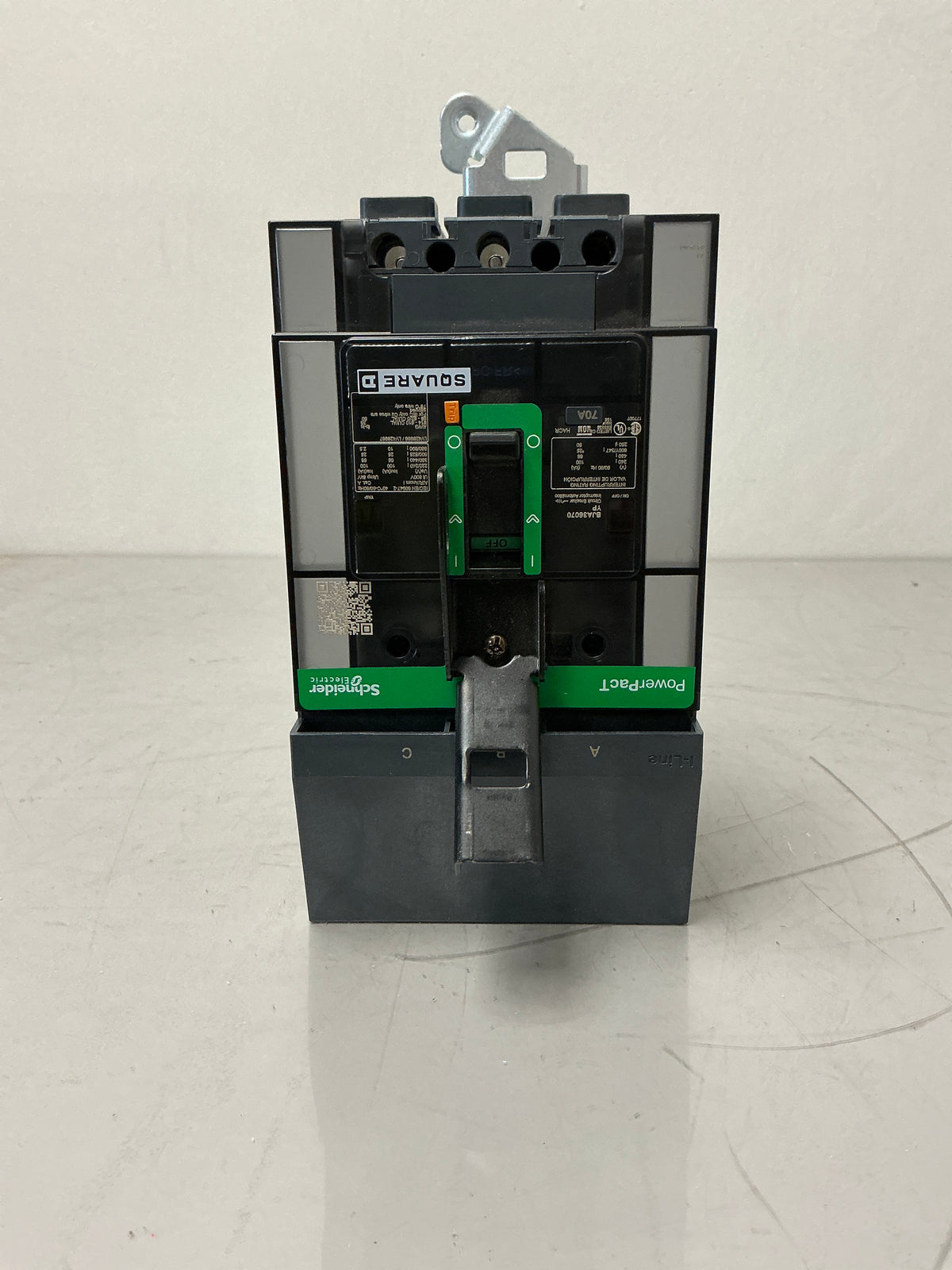 New Square D BJA36070YP 3 Pole, 70 Amps,  480 Volts Circuit Breaker