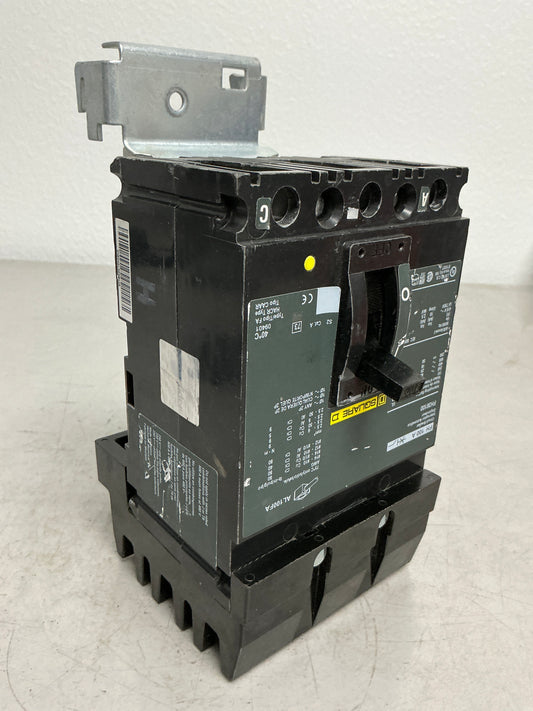 *CHIPPED* Used Square D FH36100 3 Pole, 100 Amps