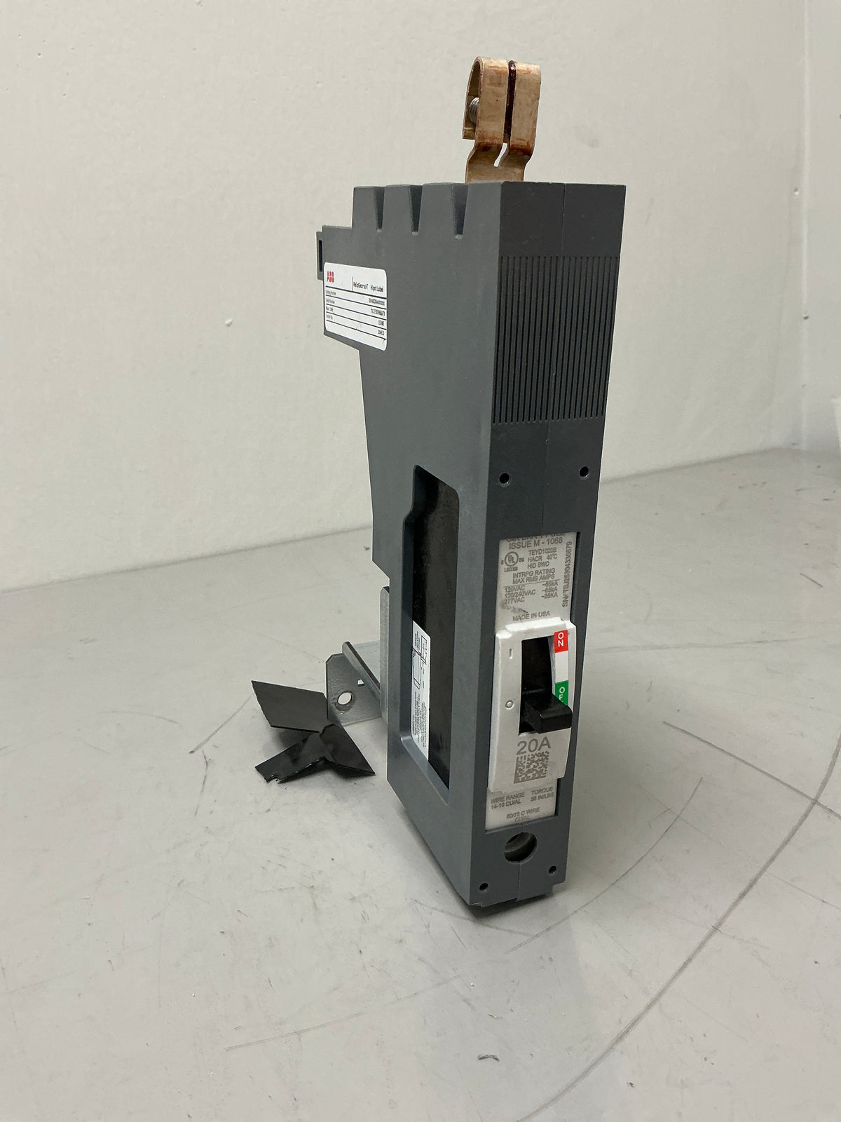 Used ABB TEYD1020B 1 Pole, 20 Amps, 240 Volts Circuit Breaker