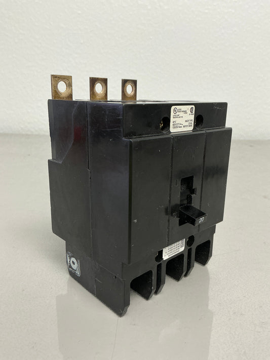 Used GHB3020 3 Pole, 20 Amps, 480 Volts