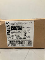 New Siemens BF120AH 1 Pole, 20 Amps, 120 Volts Circuit Breaker