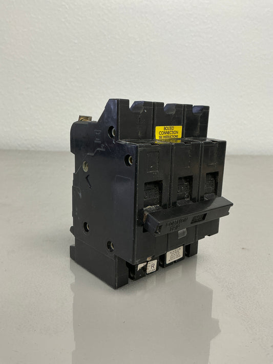 Used Square D EHB34080 80 Amps, 3 Pole, 480 Volt