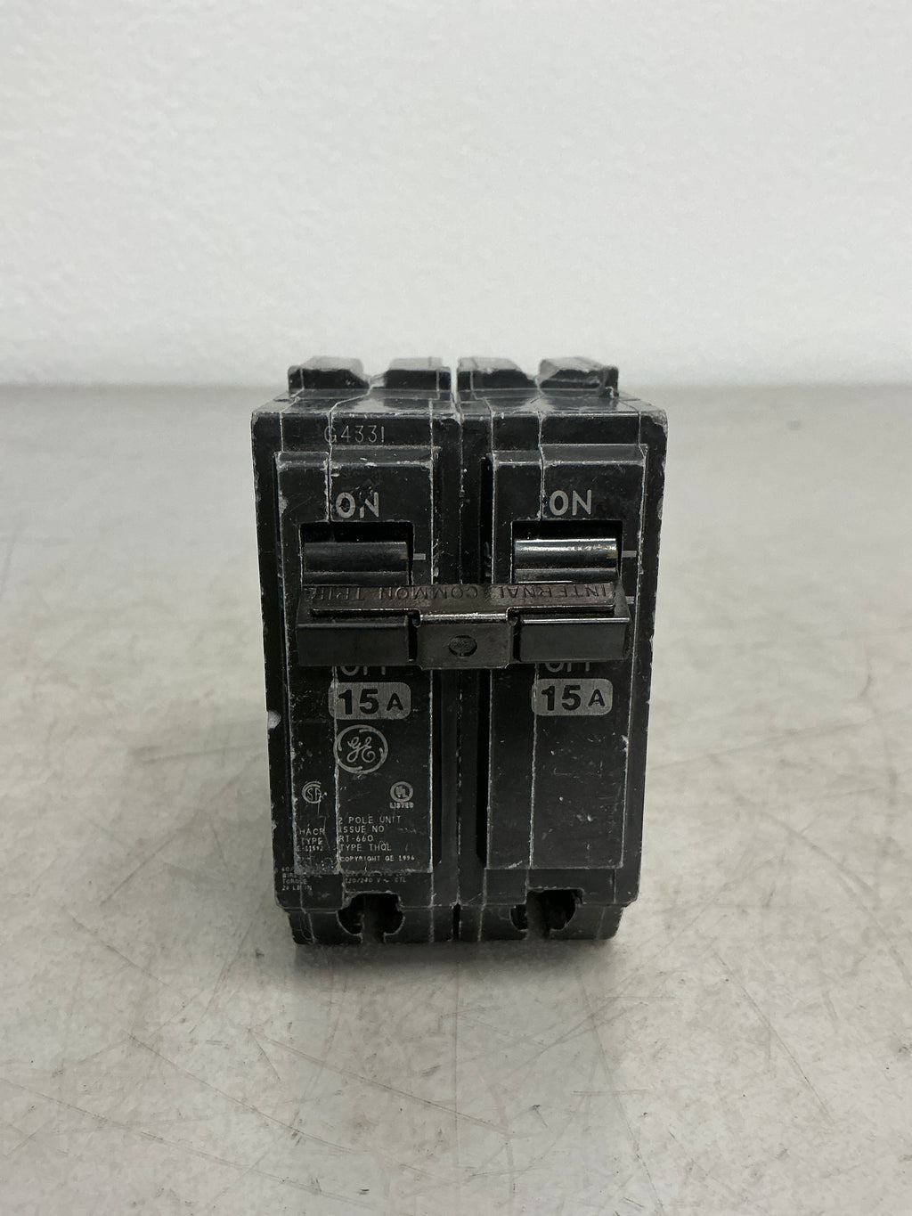 Used THQL2115 2 Pole, 15 Amps, 240 Volts