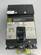 Used Square D FH36035 3 Pole, 35 Amps, 600 Volts