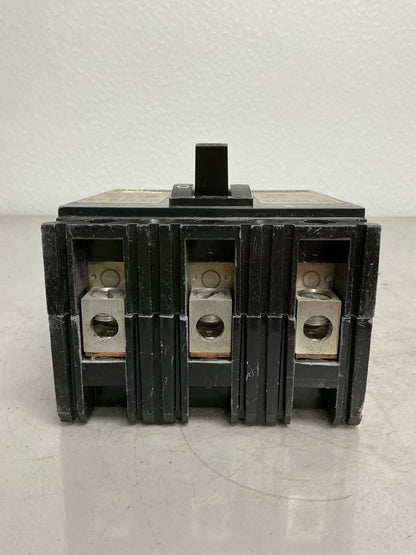 Used Square D FHP36100 3 Pole, 100 Amps, 600 Volts