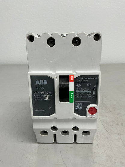 Used ABB TEYH3030B 3 Pole, 30 Amps