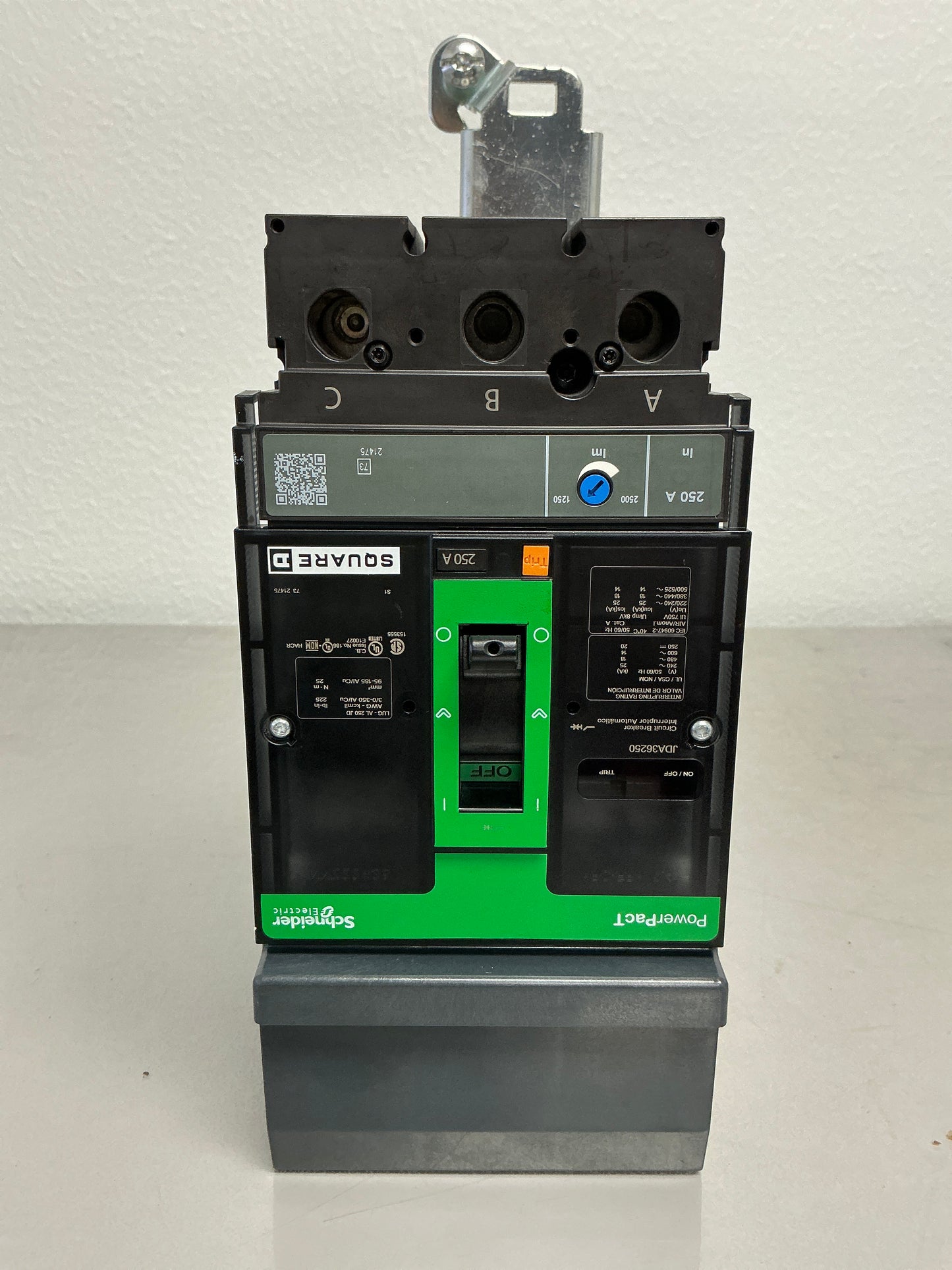 New Square D JDA36250 3 Pole, 250 Amps, 600 Volts