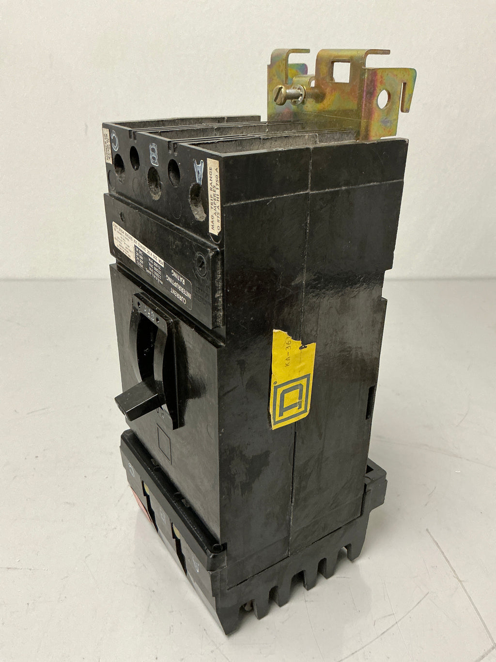 Used Square D KA36175 3 Pole, 175 Amps, 600 Volts Circuit Breaker