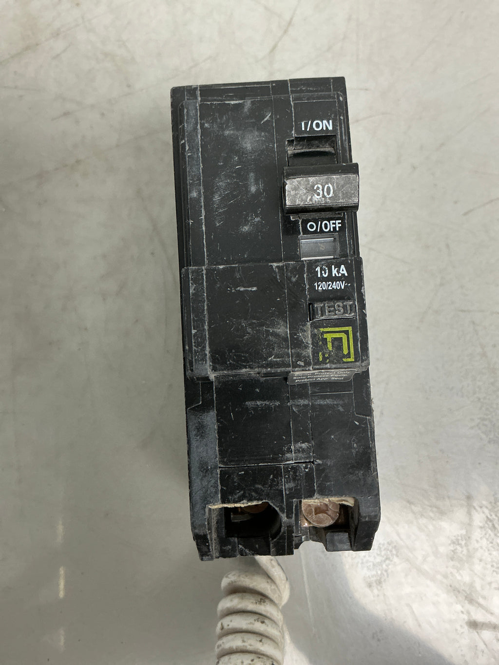 Used Square D QOB230EPD 2 Pole, 30 Amps, 120/240 Volts Circuit Breaker
