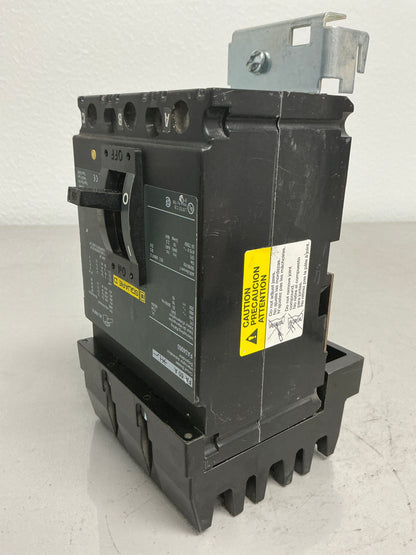 Used Square D FA34060 3 Pole, 60 Amps, Circuit Breaker