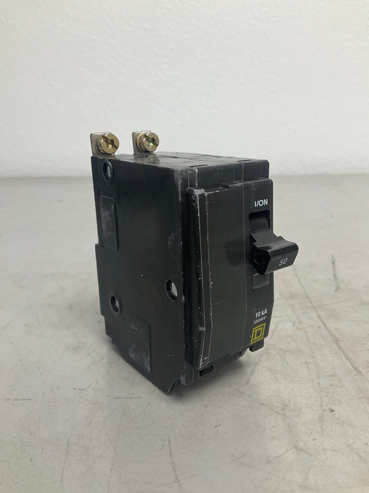Used Square D QOB250 2 Pole, 50 Amps, 240 Volts