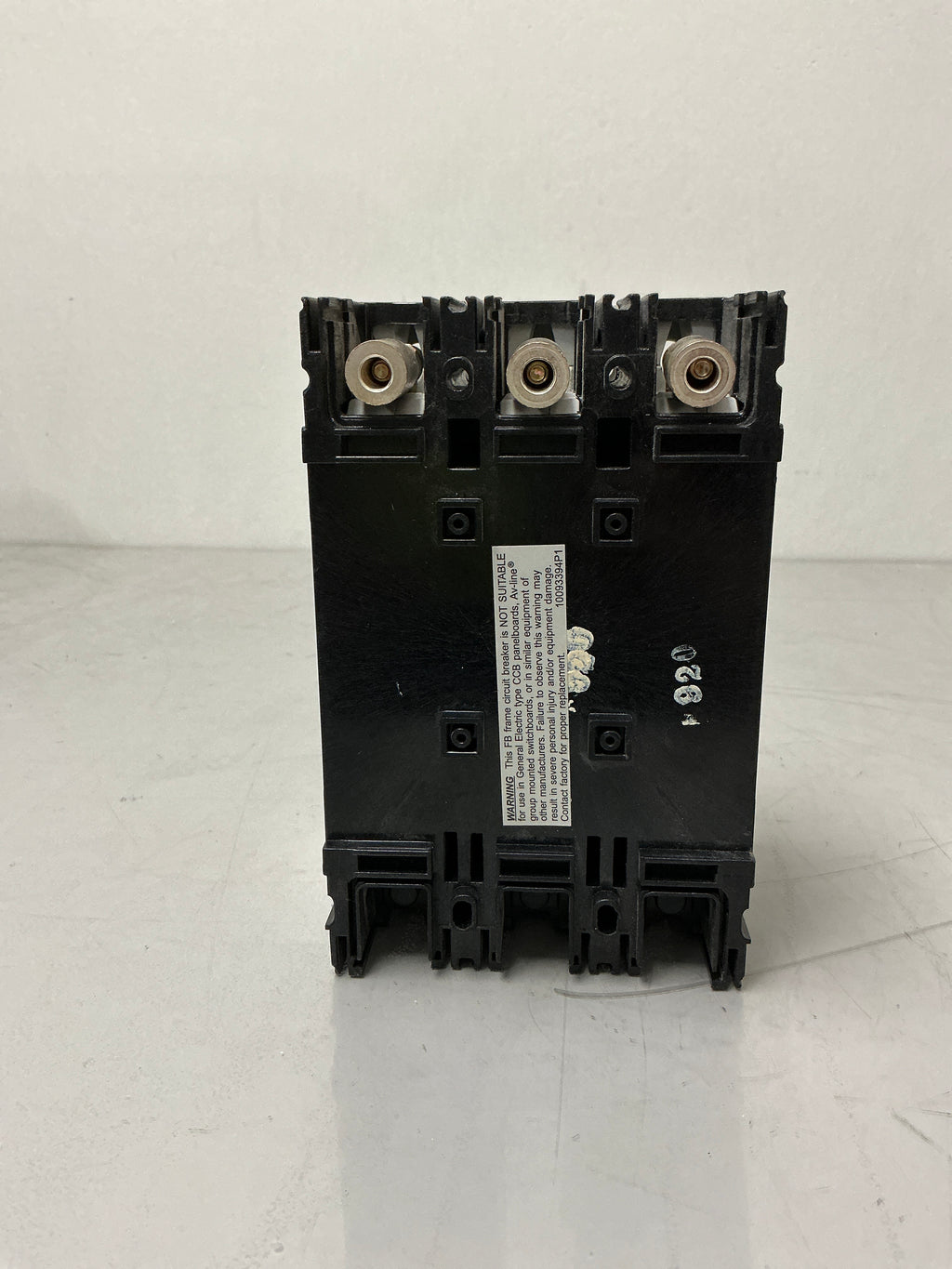 Used GE FBV36TE050RV 3 Pole, 50 Amps , 600 Volts Circuit Breaker