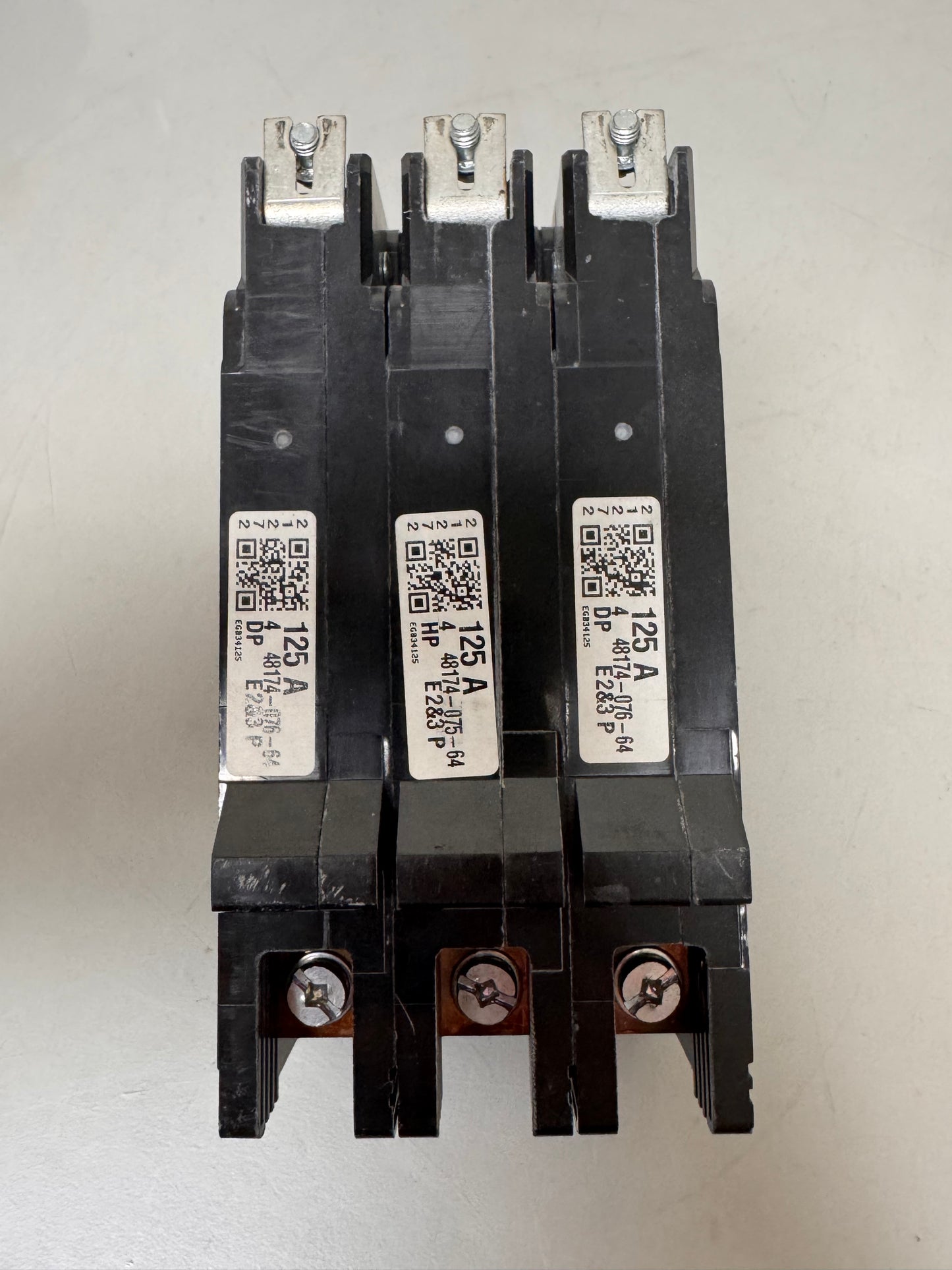 Used Square D EGB34125 125 Amp, 3 Pole, 480 Volt Breaker