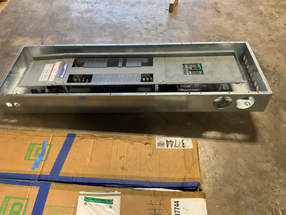 Square D Panelboard 250 Amp 480/277 Volt 3 Phase 4 Wire Main Breaker 42 Circuit (item#p18)