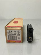 New Square D HOM115 1 Pole, 15 Amps, 240 Volts Circuit Breaker