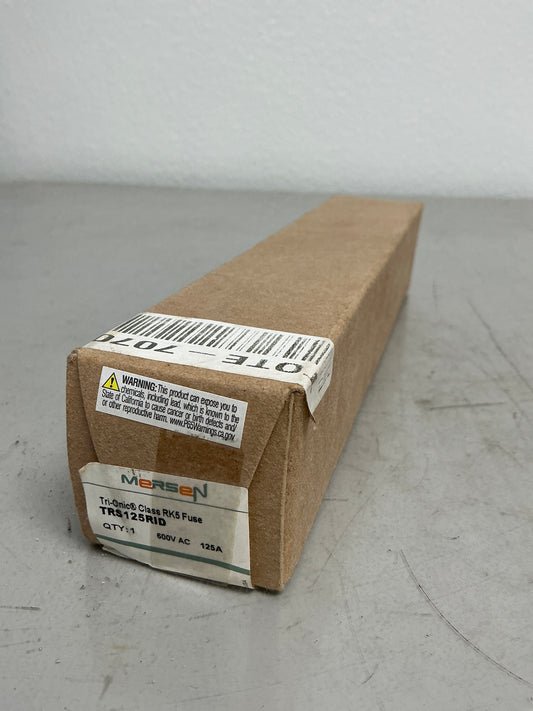 New Fuse TRS125RID 600 Volts, 125 Amps