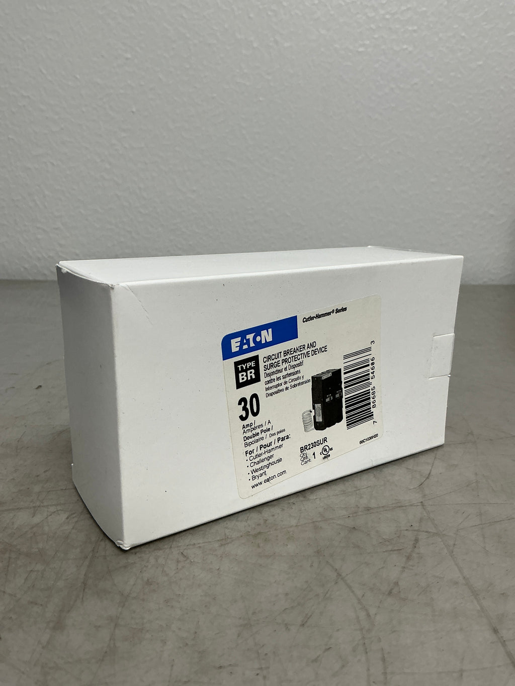 New Eaton BR230SUR 2 Pole, 30 Amps, 120/240 Volts Circuit Breaker