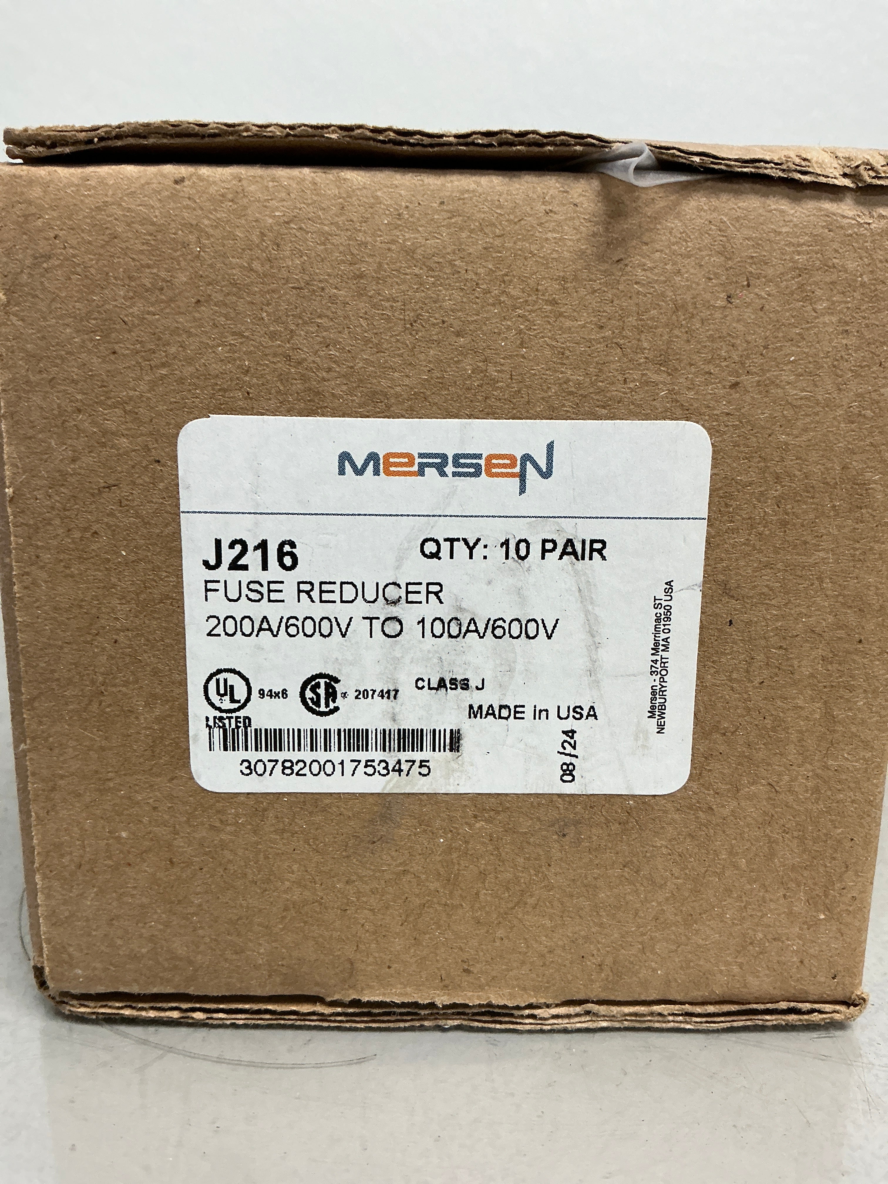 New Fuse Reducer J216 600 Volts
