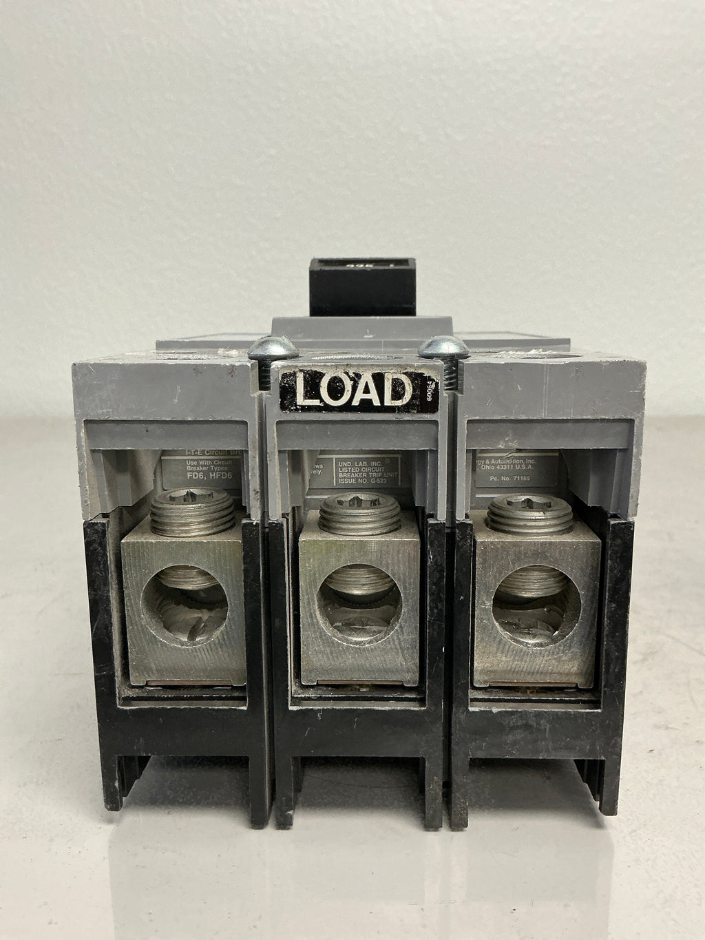 Used Siemens FD63B225, 225 Amps, 3 Pole, 600 Volts