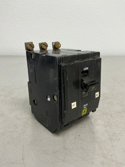 Used Square D QOB335 3 Pole, 35 Amps, 240 Volts