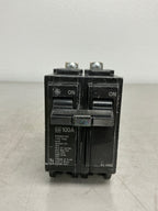 Used THQB21100 2 Pole, 100 Amps, 240 Volts