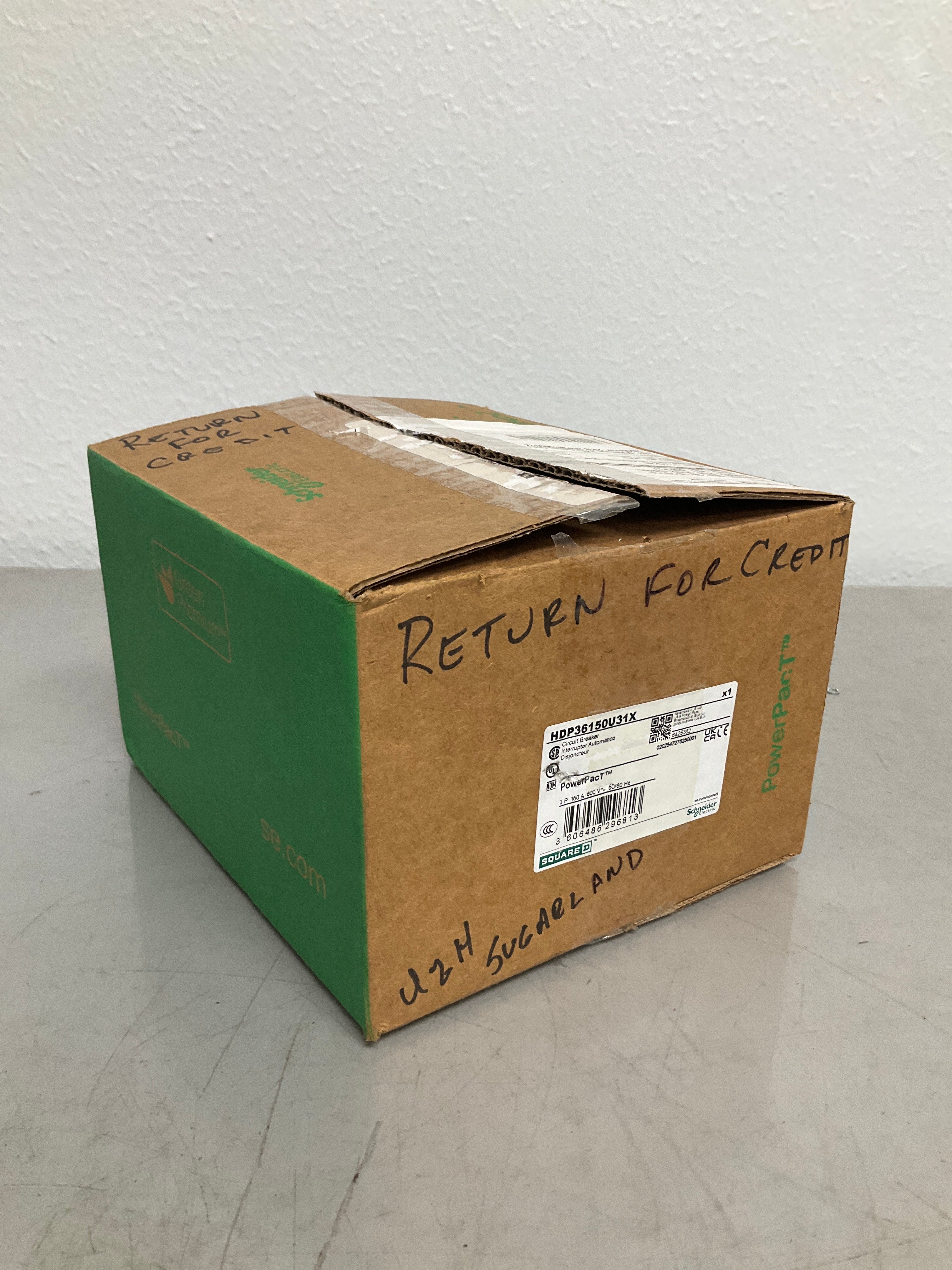 New Square D HDP36150U31X 3 Pole, 150 Amps, 600 Volts