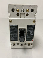 Used Siemens HEB3B125 3 Pole, 125 Amps, 600 Volts Circuit Breaker